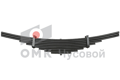 Рессора задняя для грузовиков производства ПАО КамАЗ 6460, 6520, 6522 9 листов